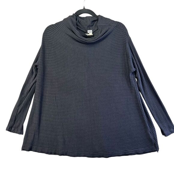 Free People We The Free Mock Neck Flowy Turtleneck Thermal large - Picture 1 of 12